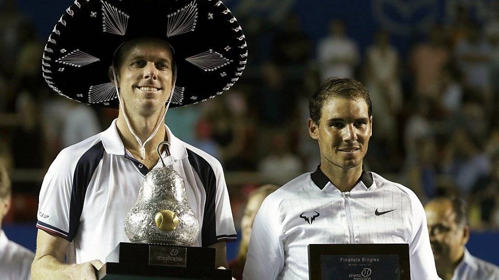 Sam Querrey (links) spielte das Turnier seines Lebens und bezwang im Final Rafael Nadal