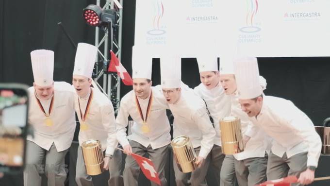 Schweizer Armee-Köche holen Gold an der Koch-Olympiade