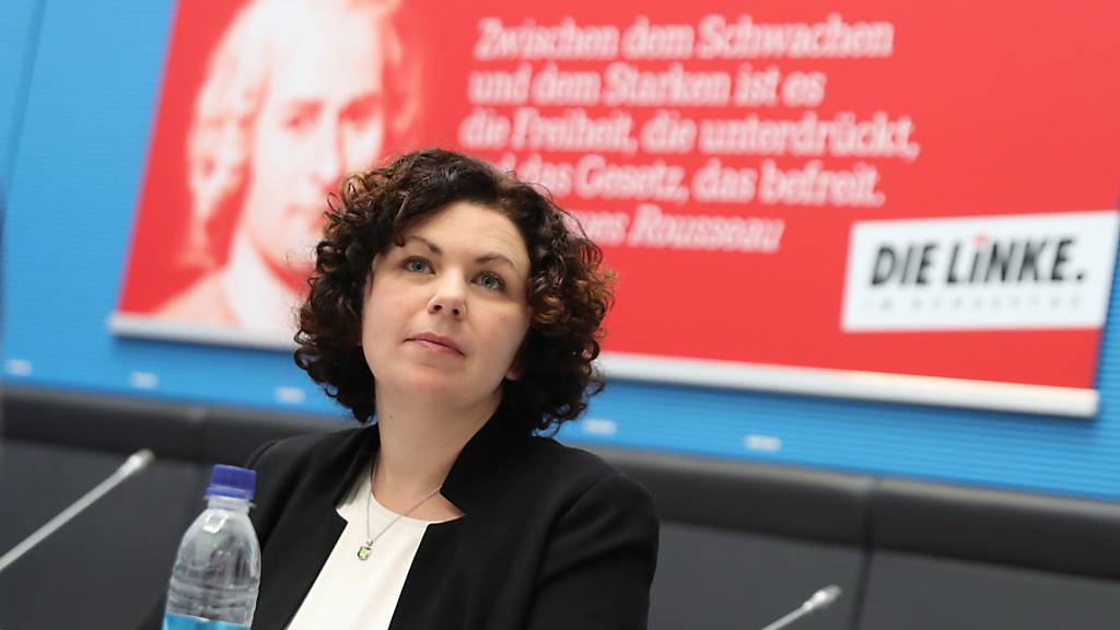 Die Rechtsanwältin Amira Mohamed Ali sitzt seit 2017 für Die Linke im Bundestag.