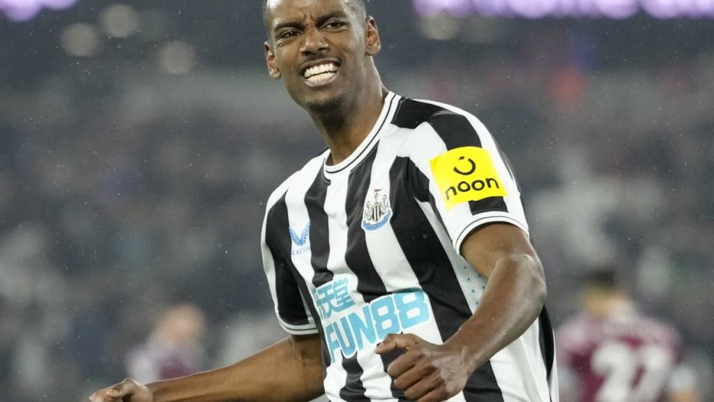 Alexander Isak feiert seine Tore ab jetzt für den FC Liverpool