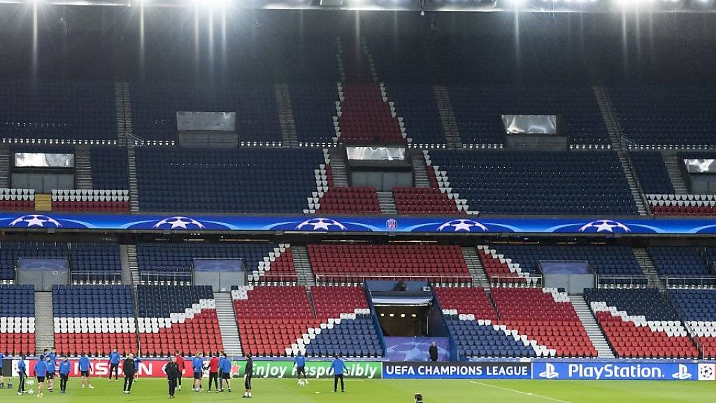 Der FC Basel beim Abschlusstraining im Pariser Parc des Princes