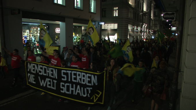 Demo gegen Terror