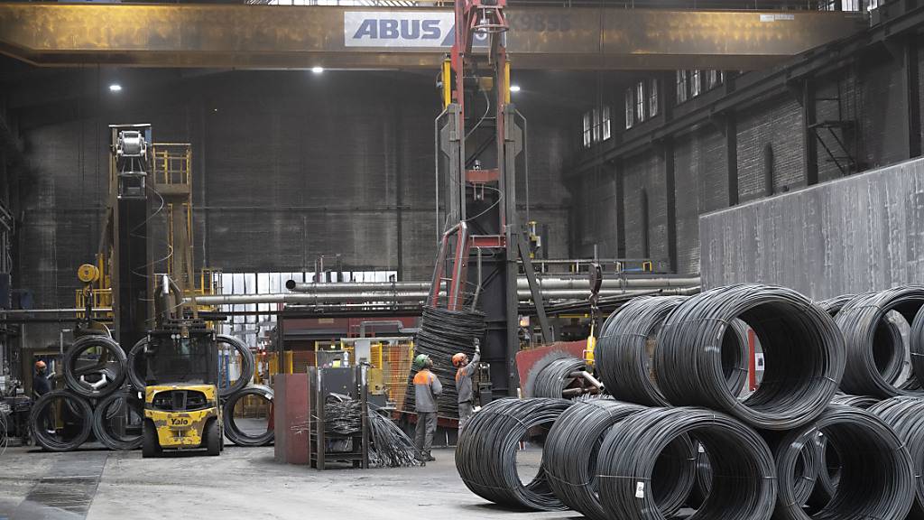 Produktionsstätte im Kanton Solothurn: In der Industrie und im Bau sank die Gesamtproduktion in der Schweiz von Oktober bis Dezember 2023. (Symbolbild)