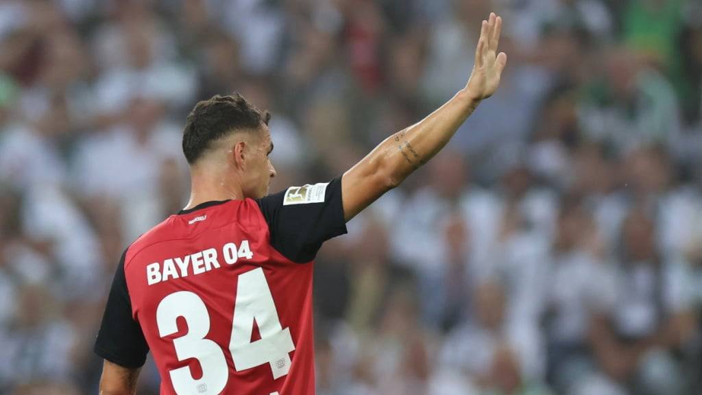 Granit Xhaka erzielte für Leverkusen den ersten Treffer der Bundesliga-Saison