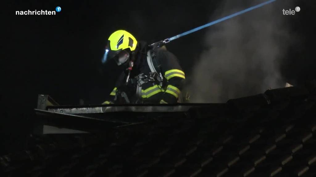 Brand in einem Mehrfamilienhaus in Kriens