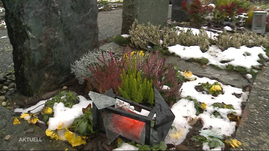 Jugendlicher verwüstet den Friedhof in Menziken