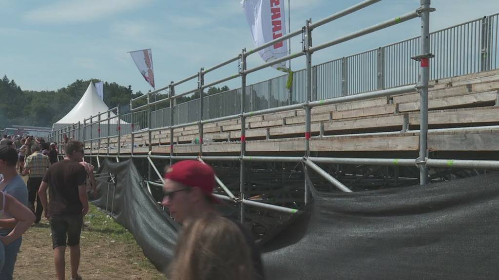 Holzboden von Tribüne bricht ein - 8 Verletzte an Knutwiler Powerdays