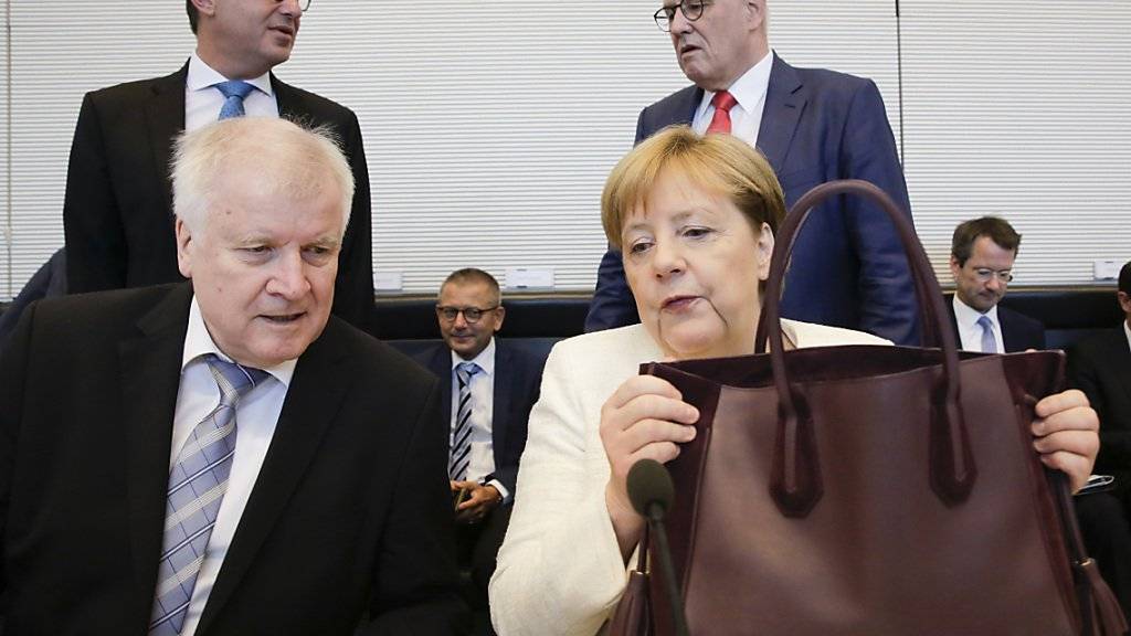 Der deutsche Innenminister Horst Seehofer lag mit Kanzlerin Angela Merkel in der Asylpolitik im Clinch. (Archivbild)