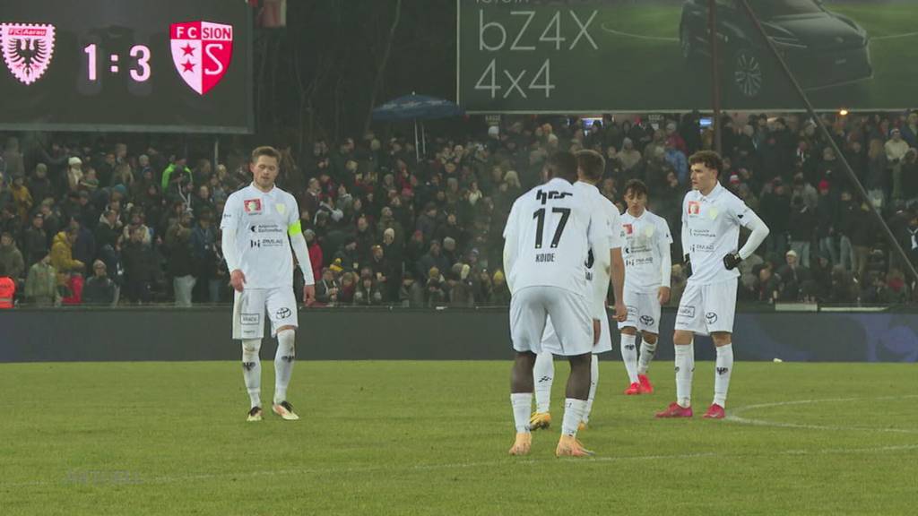 Cup-Niederlage für FCA: Nach Ausschreitungen gegen YB bleibt es gegen Sion friedlich