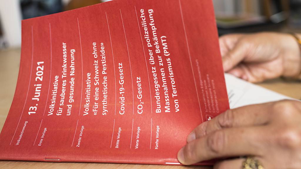 Das Komitee des Volksreferendums gegen den Zürcher Pistenausbau will nun auch die Auslieferung der Abstimmungsinformationen stoppen. (Archivbild: Abstimmungsinformationen des Bundes von 2021)