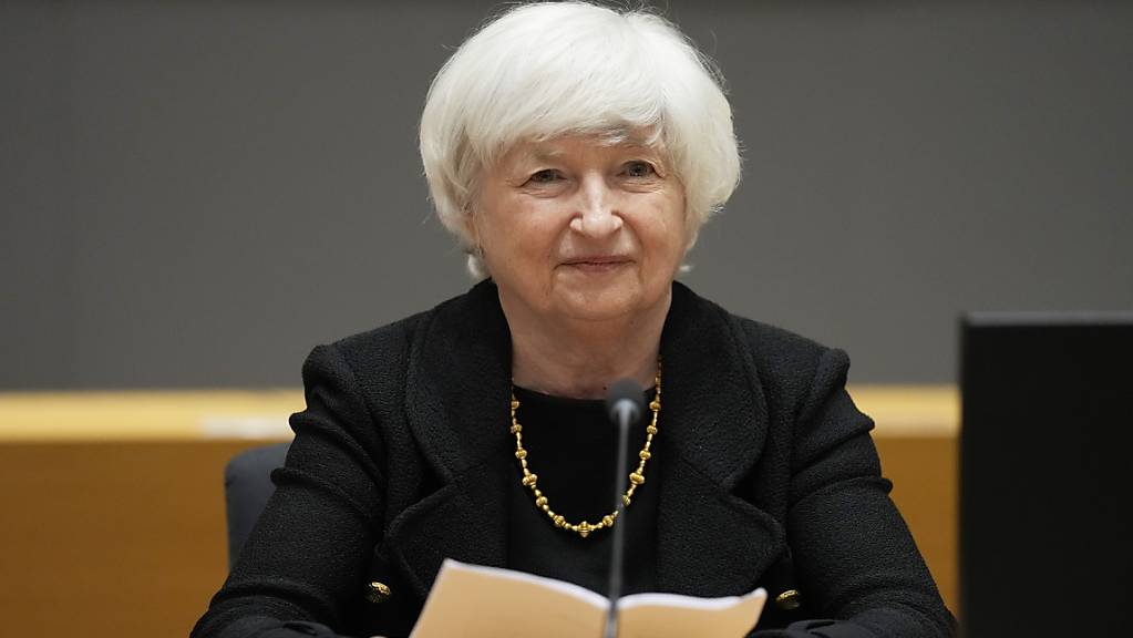 Die amerikanische Finanzministerin Janet Yellen warnt nachdrücklich vor einer Finanzkrise, sollte die Schuldengrenze der USA nicht erhöht werden. (Archivbild)