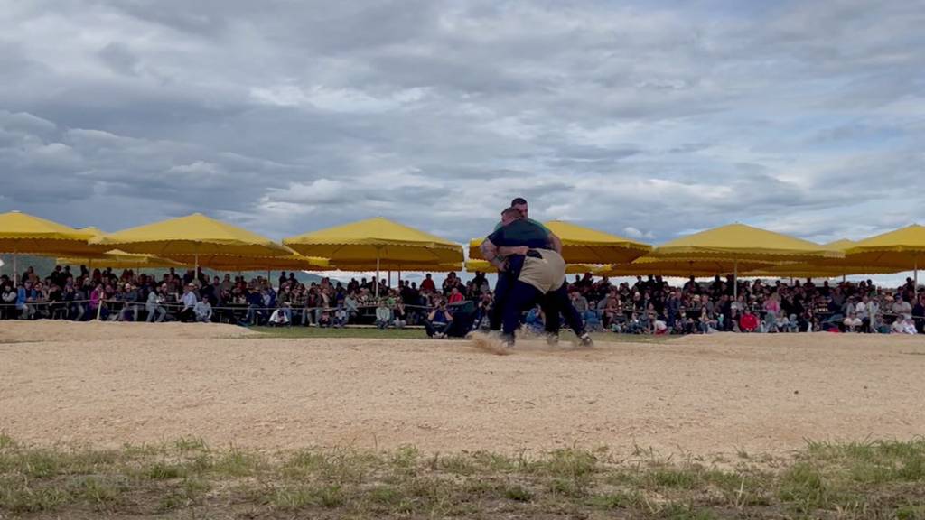 Klarer Favorit für Aargauer Kantonalschwingfest: Joel Strebel ist in Höchstform