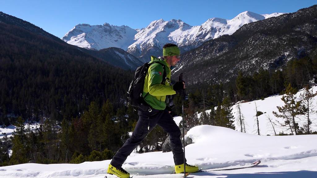 Privileg im Naturparadies – Steivan Luzi darf im Winter als einziger in den Nationalpark 