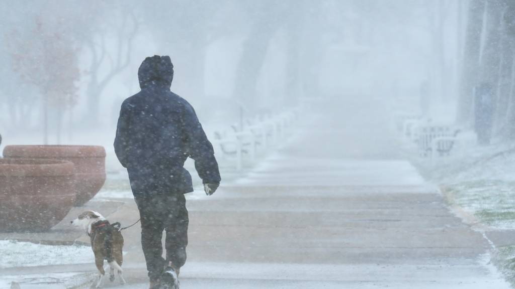 US-Wetterchaos: Extrembedingungen für 200 Millionen Menschen