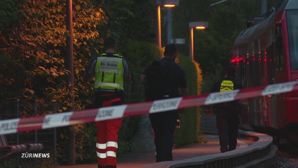 Mann gerät unter Uetlibergbahn