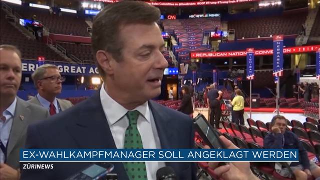 Ex-Wahlkampfmanager von Trump stellt sich
