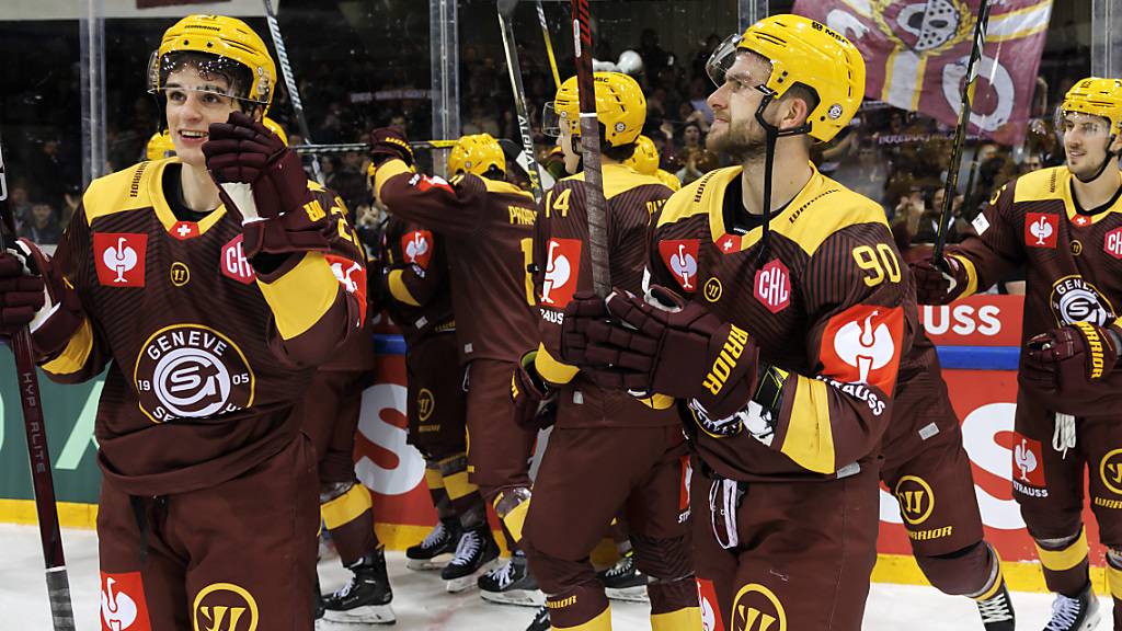 Die Genfer Spieler belohnen sich für eine starke Leistung