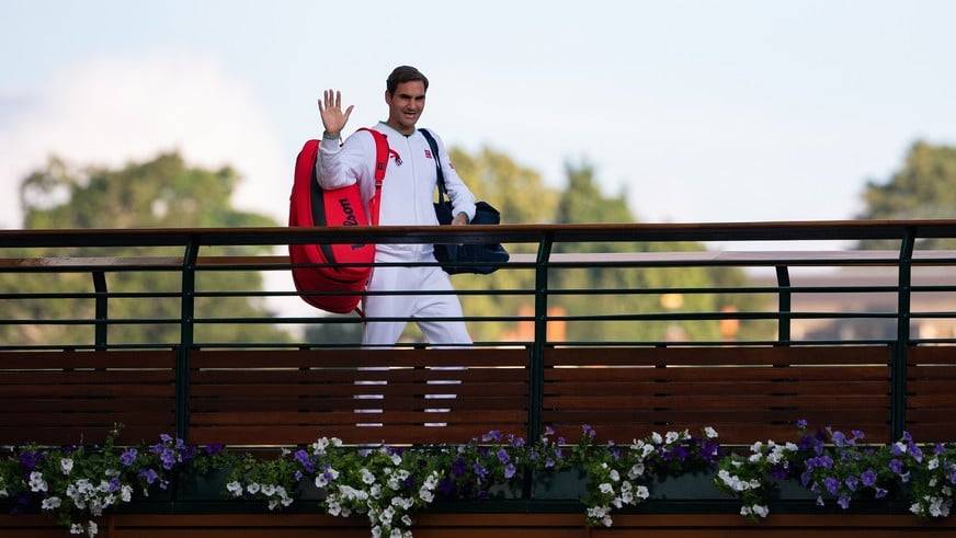 Am 7. Juli 2021 verlässt Roger Federer Wimbledon nach einer Viertelfinal-Niederlage letztmals als Spieler.