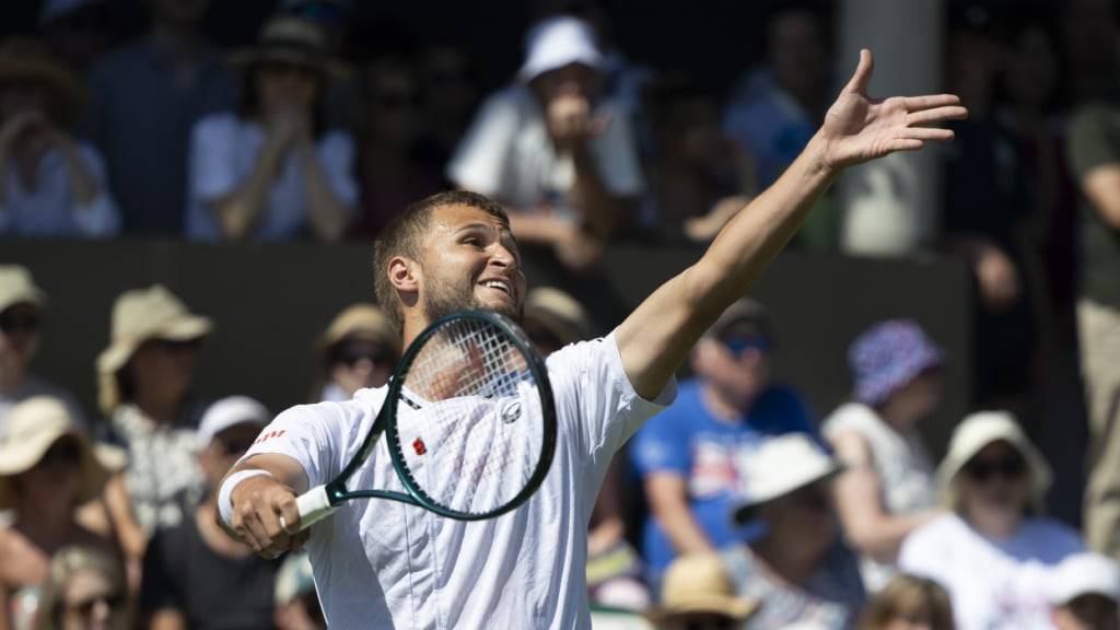 Leandro Riedi scheitert bei seiner Premiere in Wimbledon in der ersten Runde