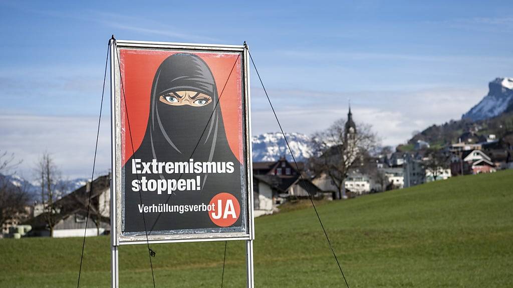 Die Initianten hinter dem Burka-Verbot zielten insbesondere auf religiöse Gesichtsschleier.