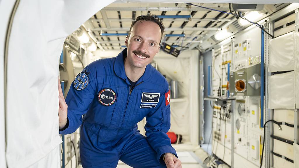 Der neue Schweizer Astronaut Marco Sieber hat keine Angst vor dem Weltraum.