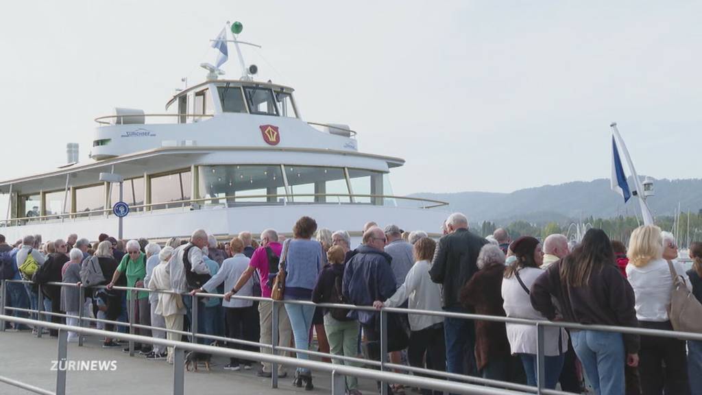 Grossandrang auf den Kursschiffen