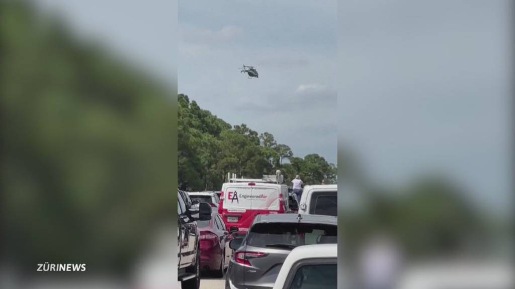 Schüsse auf dem Golfplatz: Attentat auf Trump in Florida verhindert