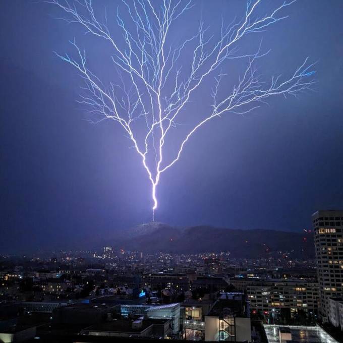 Heftige Gewitter: Spektakel auf Uetliberg und 70 Personen in Brienz evakuiert