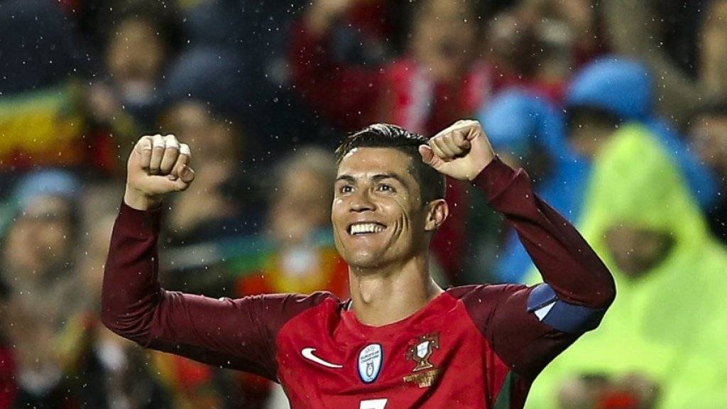 Cristiano Ronaldo bleibt mit Portugal auf Erfolgskurs