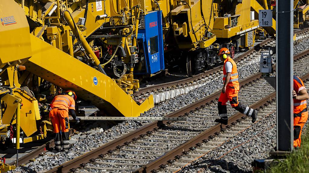 Zwischen Uznach und Schmerikon ist eine Doppelspurstrecke gebaut worden. (Symbolbild)