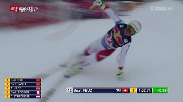 Feuz und Janka sausen aufs Podest