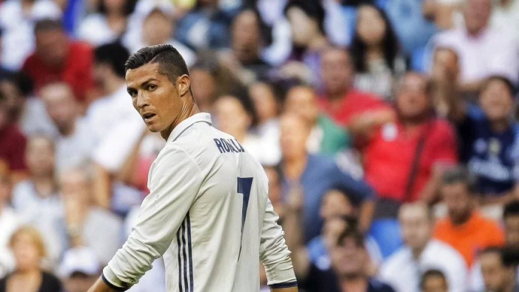 Cristiano Ronaldo ist mit Real Madrid vom Erfolgskurs abgekommen