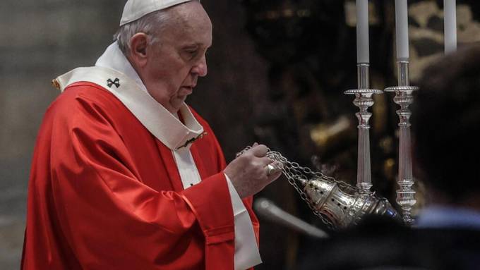 Papst startet in Osterwoche unter Corona-Bedingungen