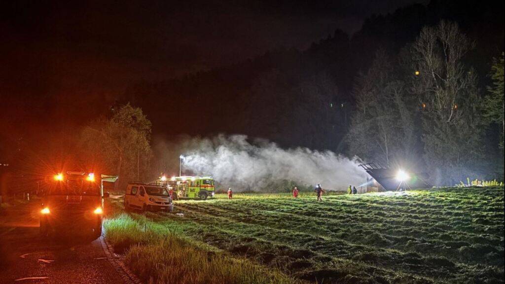 Polizei vermutet nach Schopfbrand in Elgg ZH Brandstiftung