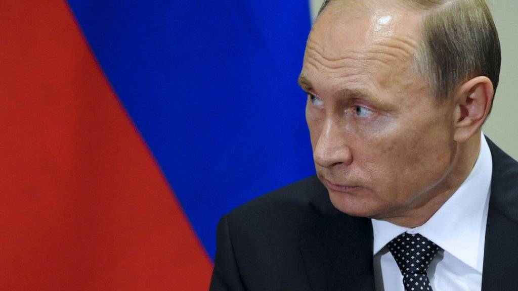 Reagiert auf die US-Sanktionen gegen sein Land: Russlands Präsident Wladimir Putin. (Archiv)