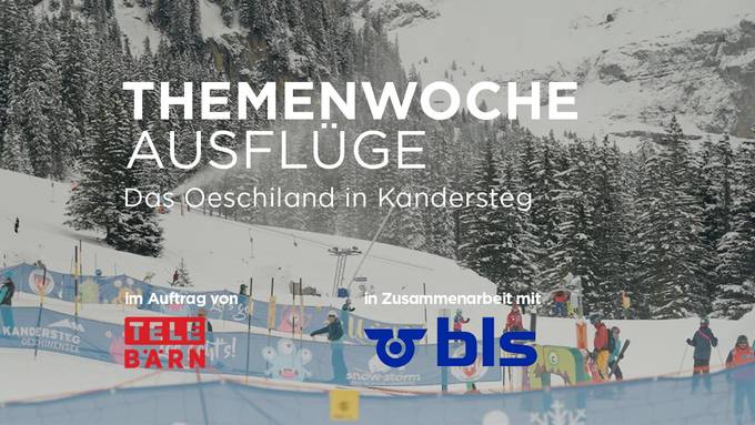 «Das Oeschiland über  Kandersteg» 