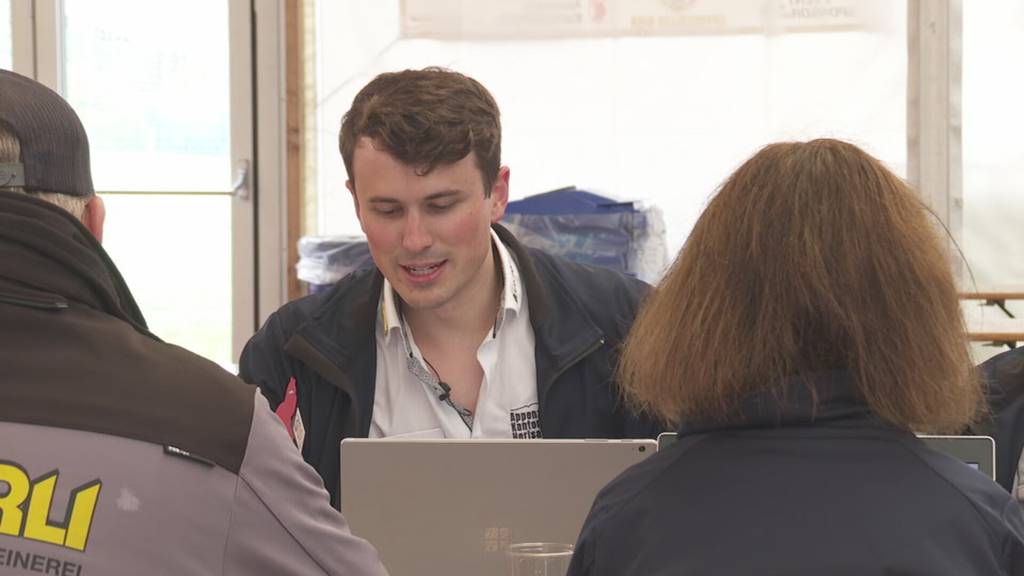 Appenzeller Kantonalturnfest: So erlebt der Chef die letzten Vorbereitungen