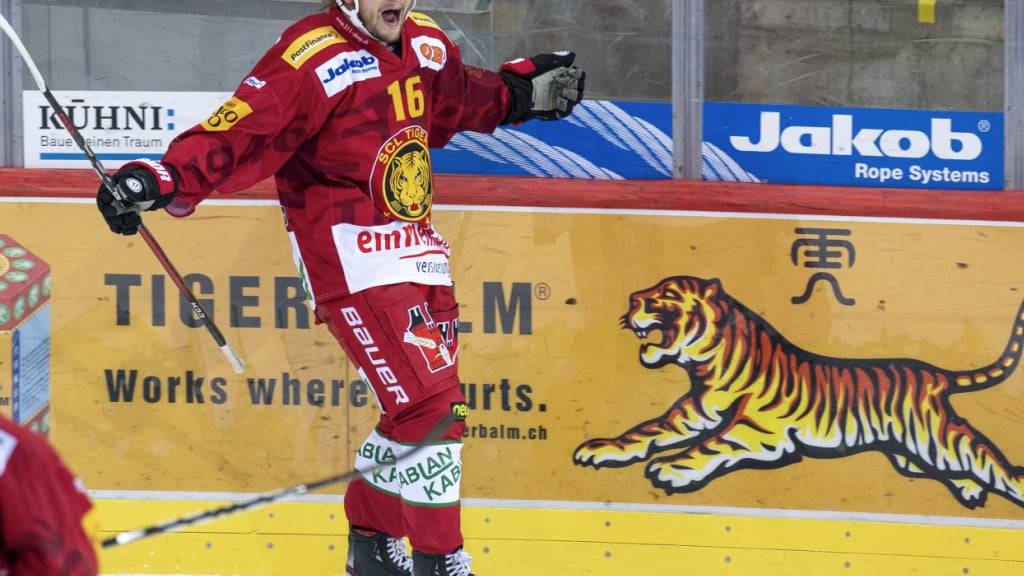 Erik Brännström spielte in der Saison 2020/21 10 Partien für die SCL Tigers
