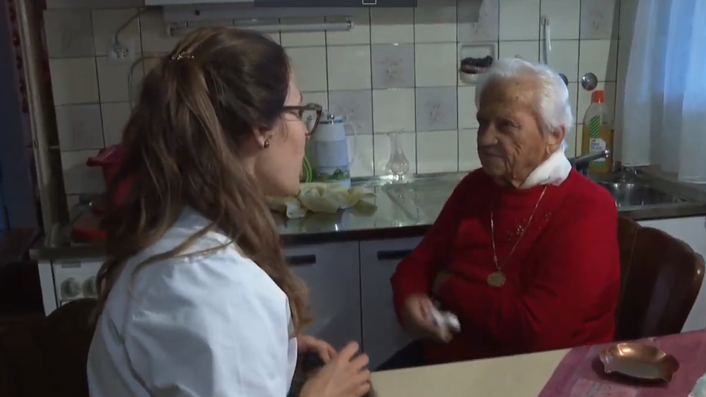 Monika Preisig pflegt und betreut ältere Menschen bei der Spitex St.Gallen.