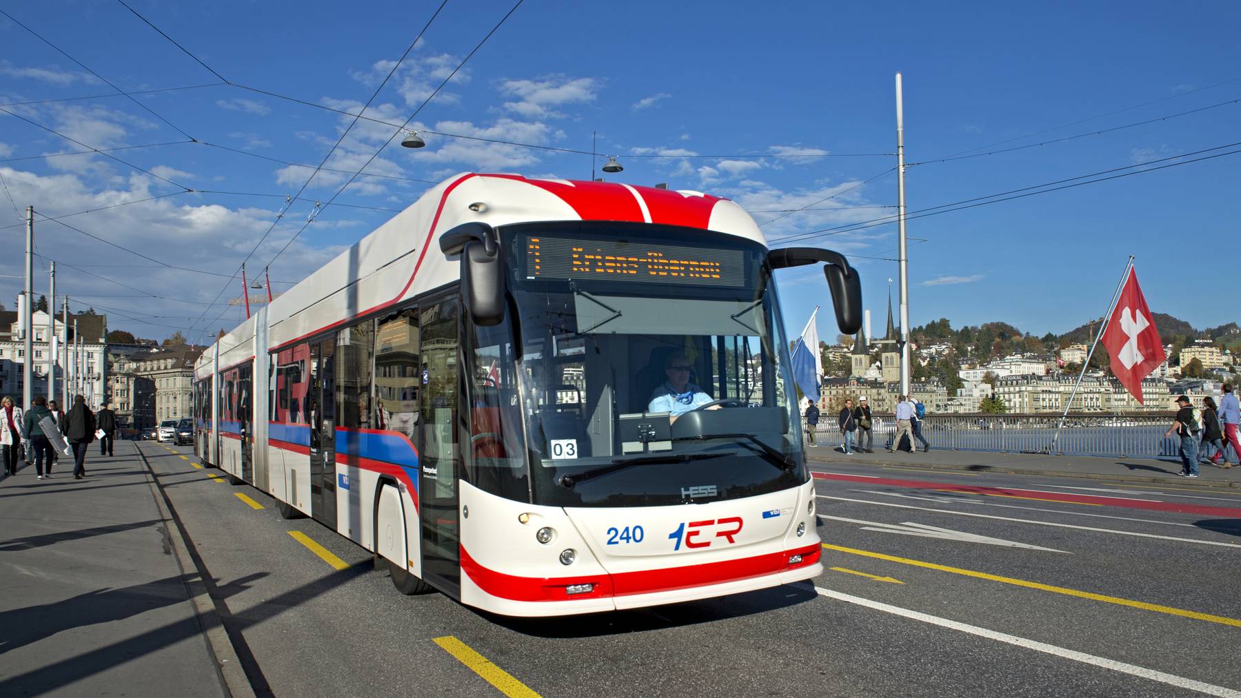 Der 1er-Bus der vbl.