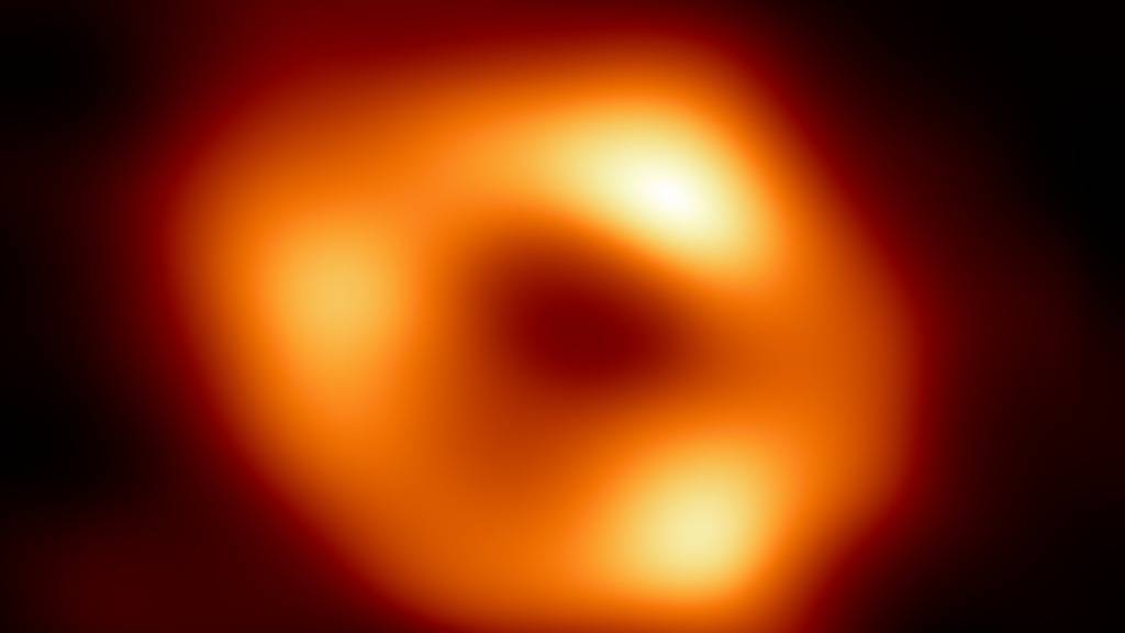 So sieht das schwarze Loch im Zentrum der Milchstrasse aus