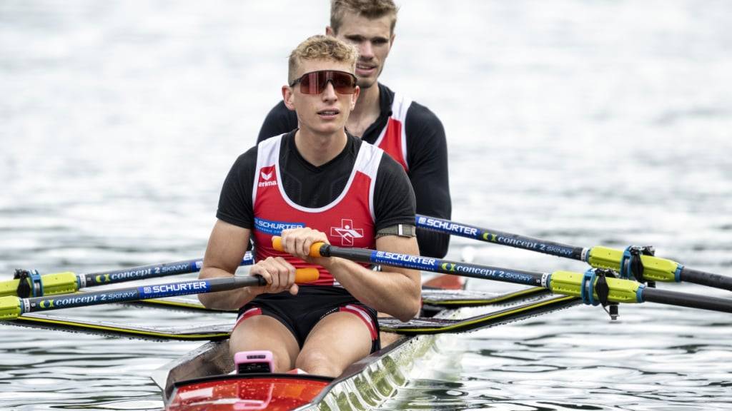 Raphael Ahumada (vorne) greift nach EM-Gold 2023 und 2024 im Gespann mit Jan Schäuble mit einem neuen Partner nach einer weiteren Medaille