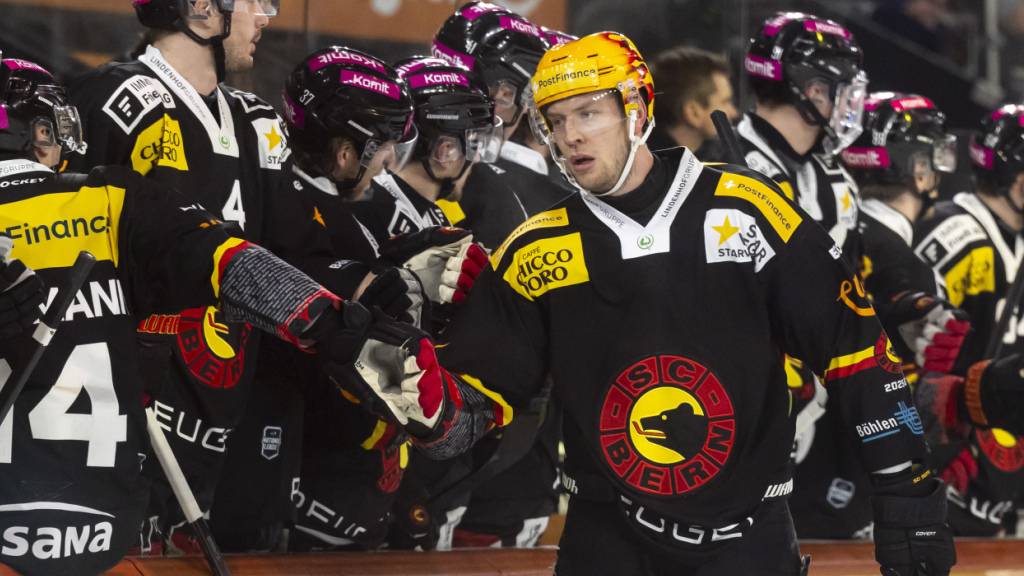 Ein Tor, ein Königreich für ein Tor: Victor Ejdsell kann sich über das erste Heimtor des SC Bern in diesem Jahr - und nach 187 Minuten - nicht recht freuen. Es bleibt beim 1:4 gegen Lugano das einzige Erfolgserlebnis