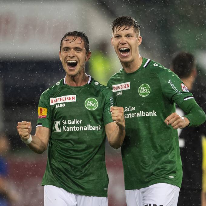 Starke Leistung: Der FC St.Gallen ist zurück an der Spitze