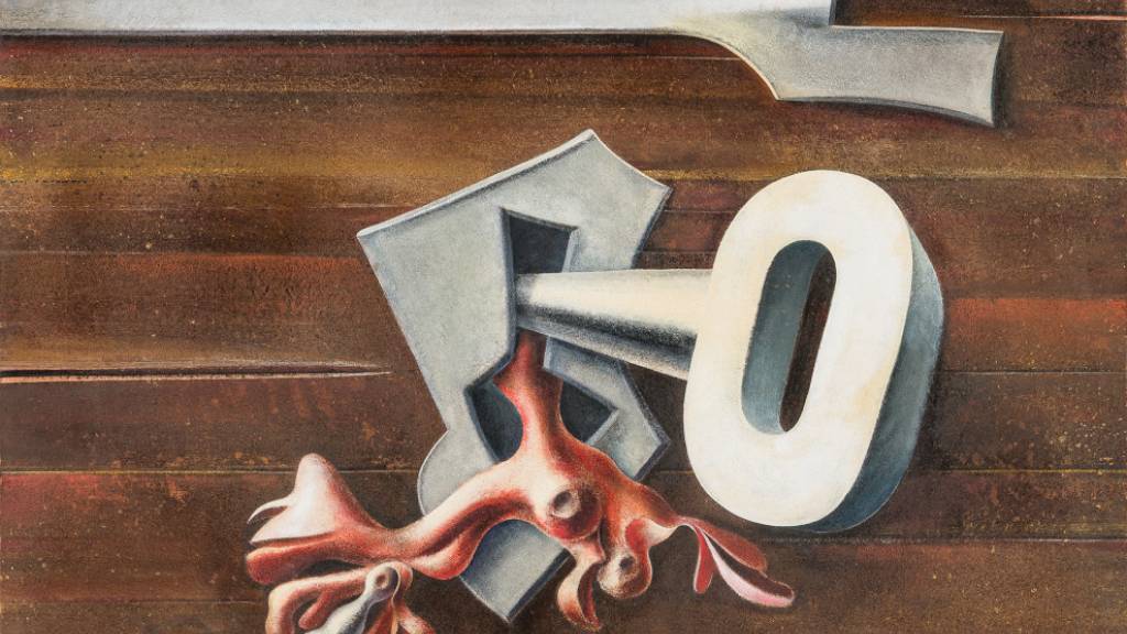 Das Gemälde «Aufschlüsselung» von 1936 leiht der Ausstellung der Werke von Max von Moos im Kunsthaus Zug den Titel.