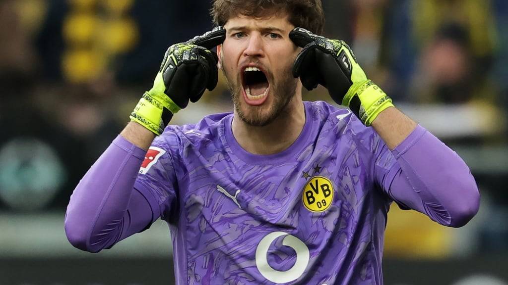 Beim 3:3 gegen Stuttgart am Wochenende führte Gregor Kobels Dortmund mit 2:0 und 3:2