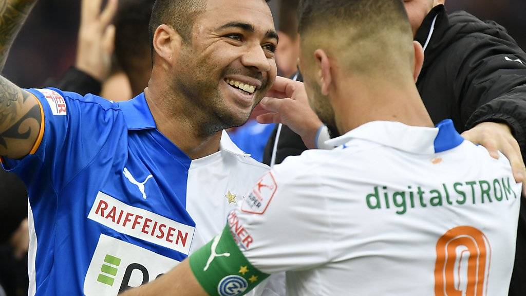 Caio (links) und Munas Dabbur überforderten den FC Luzern