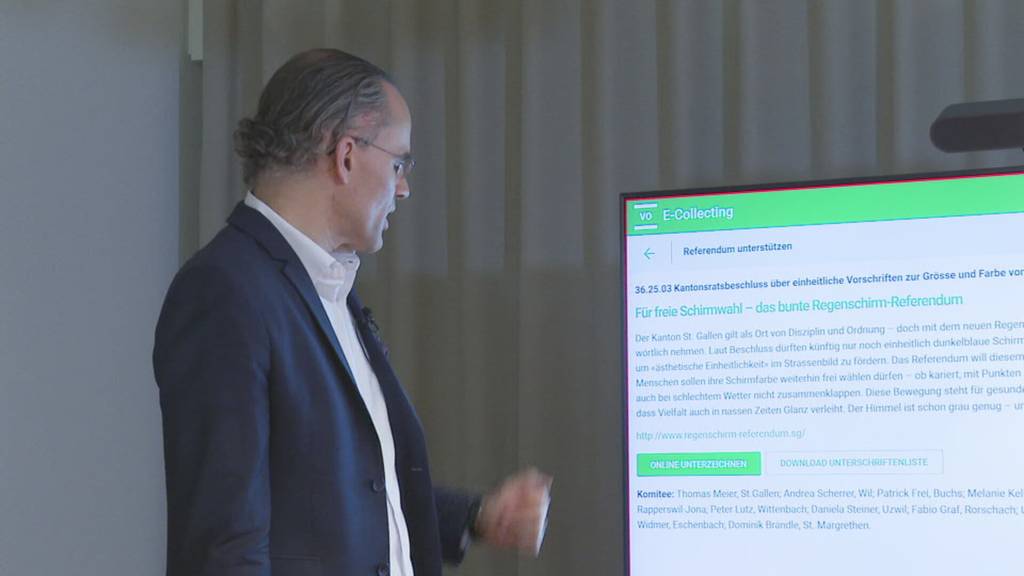 E-Collecting: Kanton St.Gallen präsentiert Unterschriftensammeln der Zukunft