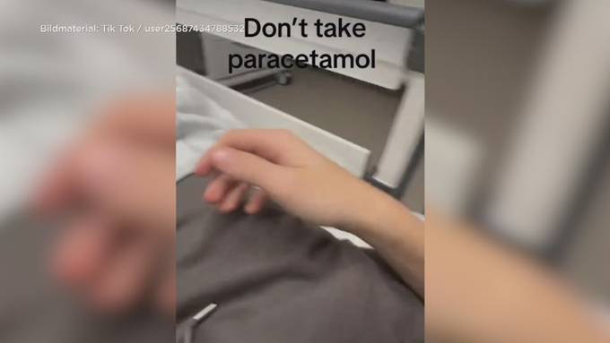 Gefährliche «Paracetamol-Challenge» auf TikTok