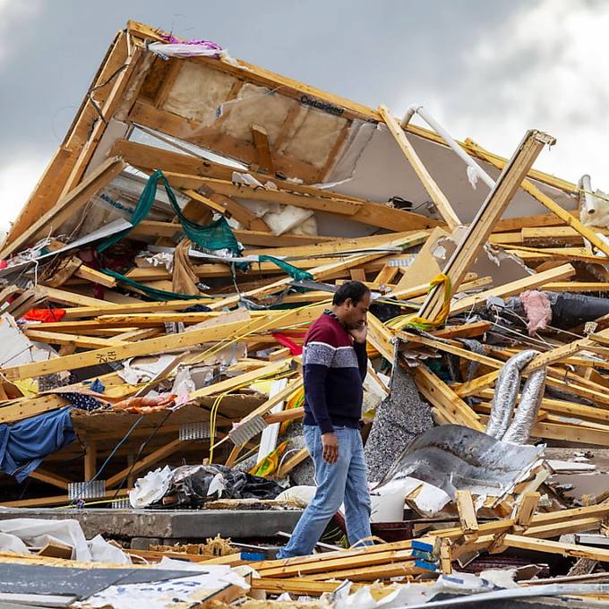 Tornados richten in den USA schwere Schäden an